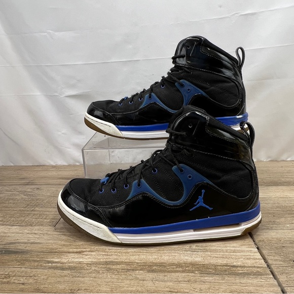 Nike Jordan Flight TR 97 Black Game Royal Men's US Size 12 Sneakers 428826-006 - Picture 4 of 11